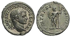 Caracalla (198-217). AR Denarius (18mm, ... 