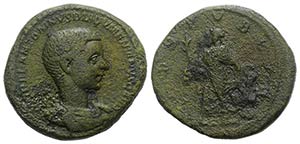 Diadumenian (Caesar, 217-218). Æ As (26mm, ... 