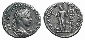 Elagabalus (218-222). AR Antoninianus (20mm, ... 