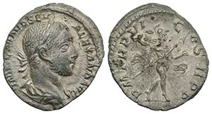 Severus Alexander (222-235). AR Denarius ... 