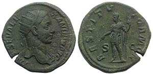 Severus Alexander (222-235). Æ Dupondius ... 