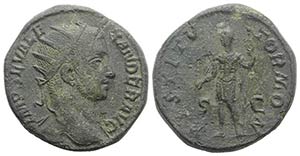 Severus Alexander (222-235). Æ Dupondius ... 