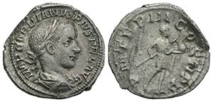 Gordian III (238-244). AR Denarius (20mm, ... 