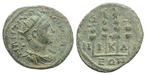 Gordian III (238-244). Bithynia, Nicaea. Æ ... 