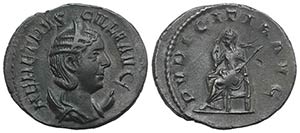 Herennia Etruscilla (Augusta, 249-251). AR ... 