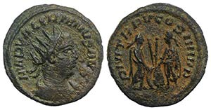 Valerian I (253-260). Antoninianus (22mm, ... 