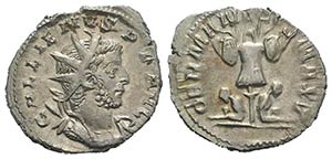 Gallienus (253-268). AR Antoninianus (23mm, ... 