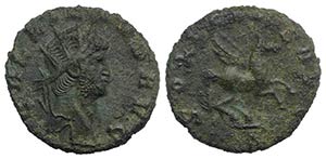 Gallienus (253-268). Antoninianus (18mm, ... 