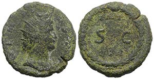 Anonymous issues, time of Gallienus, c. AD ... 