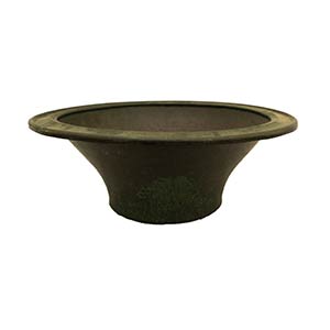 A LARGE INDONESIAN BRONZE BOWL 13 x 35 ... 