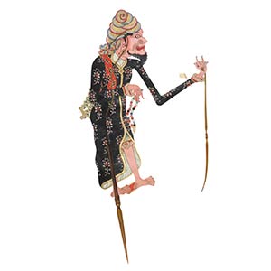 A WAYANG KULIT THEATRE PUPPETEarly 20th ... 