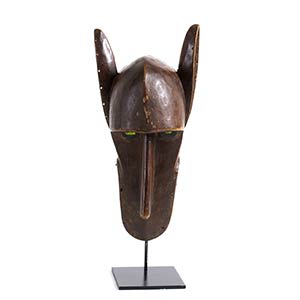 A BAMBARA WOODEN MASK FROM MALI, ... 