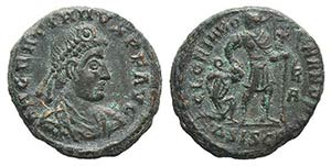 Gratian (367-383). Æ (17mm, 2.86g, 12h). ... 