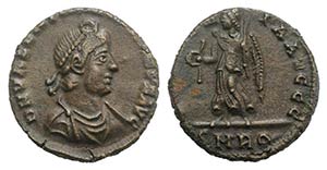 Valentinian II (375-392). Æ (16mm, 2.68g, ... 