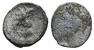 Roman PB Tessera, c. 3rd century AD (14mm, ... 