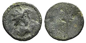 Roman PB Tessera, c. 3rd century AD (13mm, ... 