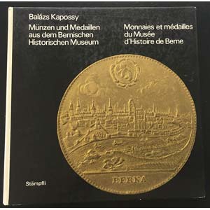 Kapossy B. Monnaies et Medailles ... 