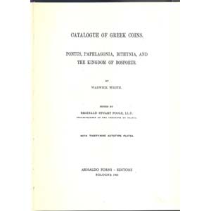 WROTH W. - BMC. Catalogue of greek coins ... 
