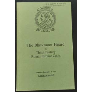 Christies Catalogue of The Blackmoor Hoard ... 