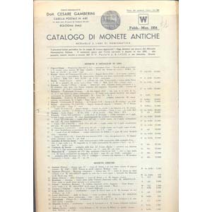 GAMBERINI C. - Bologna, 1953\60. Lotto di 15 ... 