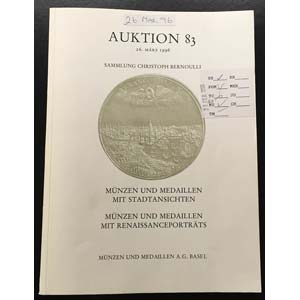 Munzen und Medaillen Auction 83.  ... 