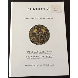 Munzen und Medaillen Auction 91. ... 