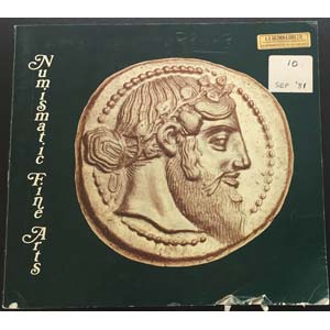 Numismatic Fine Art Auction No. X. Ancient ... 
