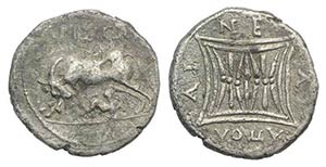 Illyria, Apollonia, c. 229-100 BC. AR Drachm ... 