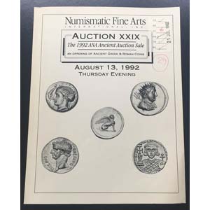 Numismatic Fine Art Auction No. XXIX. The ... 