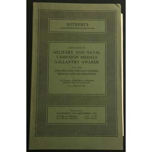 Sothebys Catalogue of Military ... 