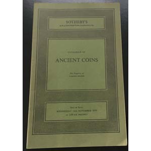 Sothebys Catalogue of Ancient Coins ... 