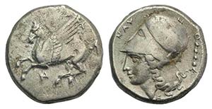 Akarnania, Anaktorion, c. 350-300 BC. AR ... 
