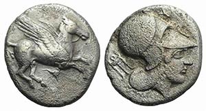 Corinth, c. 400-375 BC. AR Stater (20mm, ... 