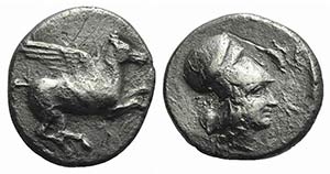 Corinth, c. 400-375 BC. AR Stater (21mm, ... 