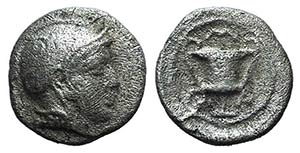 Lesbos, Methymna, c. 450/40-406/379 BC. AR ... 