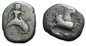 Southern Apulia, Tarentum, c. 500-480 BC. AR ... 