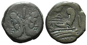 Bull and MD series(?), Rome, 189-180 BC. Æ ... 