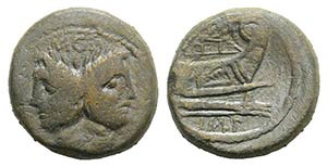 Sextus Pompey, Sicilian mint, 43-36 BC. Æ ... 