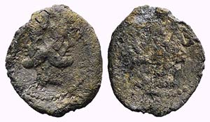Roman PB Tessera, c. 3rd-2nd century BC ... 