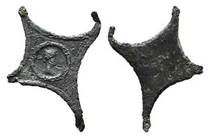 Roman Bronze Decorative Element, c. 1st ... 
