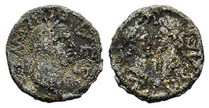 Vespasian (69-79). PB Tessera (17mm, 3.12g, ... 