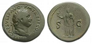 Titus (79-81). Æ Sestertius (36mm, 24.91g, ... 