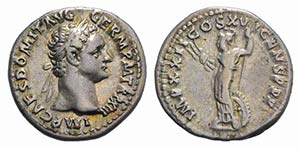 Domitian (81-96). AR Denarius (18mm, 3.52g, ... 