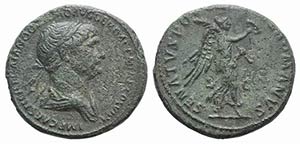 Trajan (98-117). Æ As (26.5mm, 9.07g, 6h). ... 