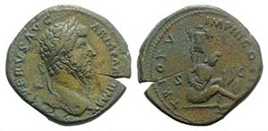 Lucius Verus (161-169). Æ Sestertius (34mm, ... 