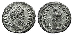 Septimius Severus (193-211). AR Denarius ... 