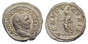 Caracalla (198-217). AR Denarius (19mm, ... 