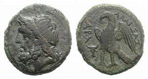 Sicily, Alaisa, 2nd century BC. Æ (20mm, ... 