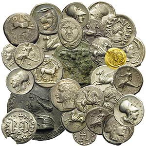  Una splendida e ampia collezione di monete ... 
