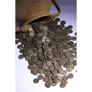  Ripostiglio di monete tardo-imperiali Lotto ... 